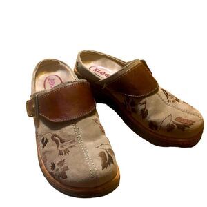 Klogs Austin Jean Slip On Skid Resistant Comfort Nursing Shoes. Leather Upper .